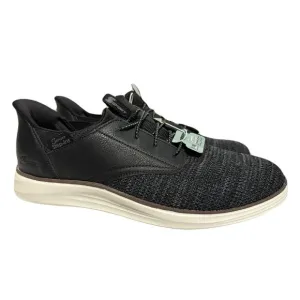 NEW Sport by Skechers Mens Size 13 Donovan Step-Ins Dress Sneakers Black Gray