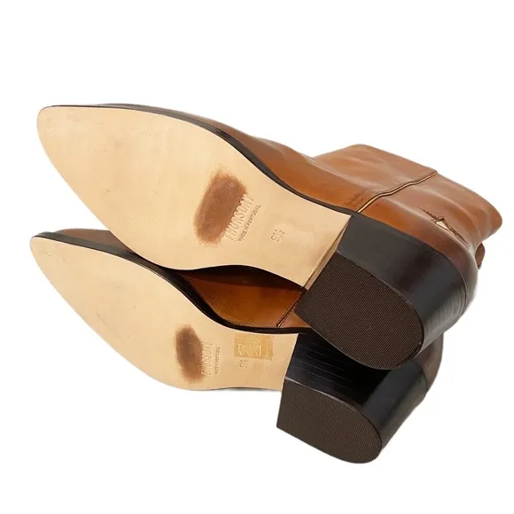 NEW Thursday Boot Co. Sedona Country Star Leather Ankle Boots