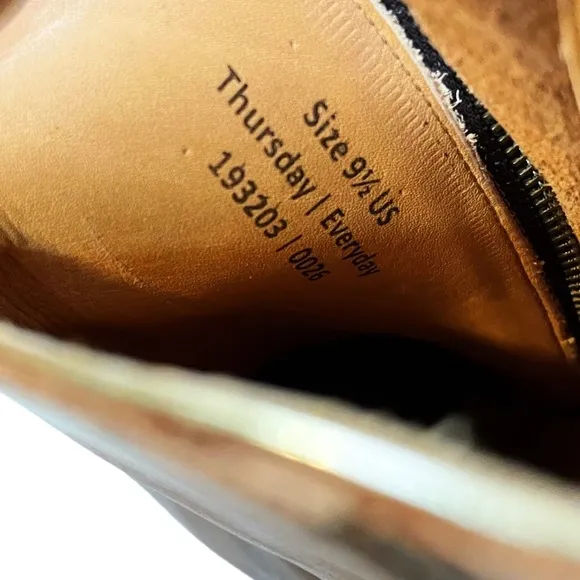 NEW Thursday Boot Co. Sedona Country Star Leather Ankle Boots