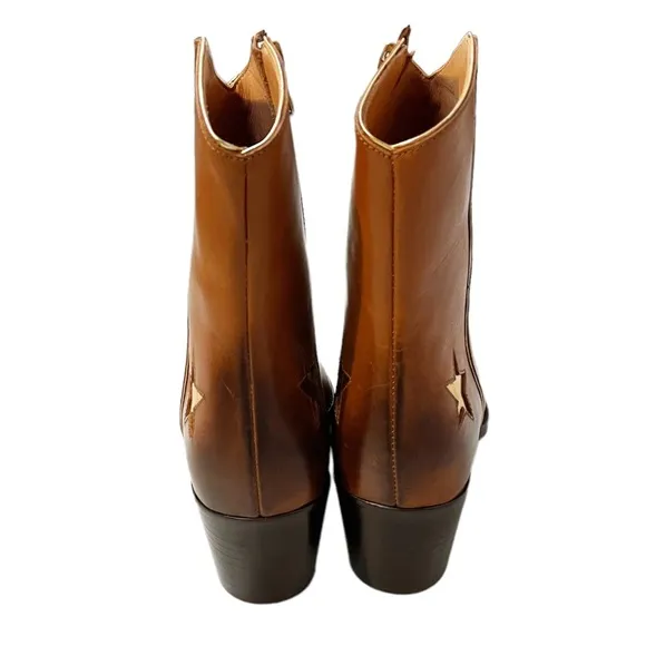 NEW Thursday Boot Co. Sedona Country Star Leather Ankle Boots