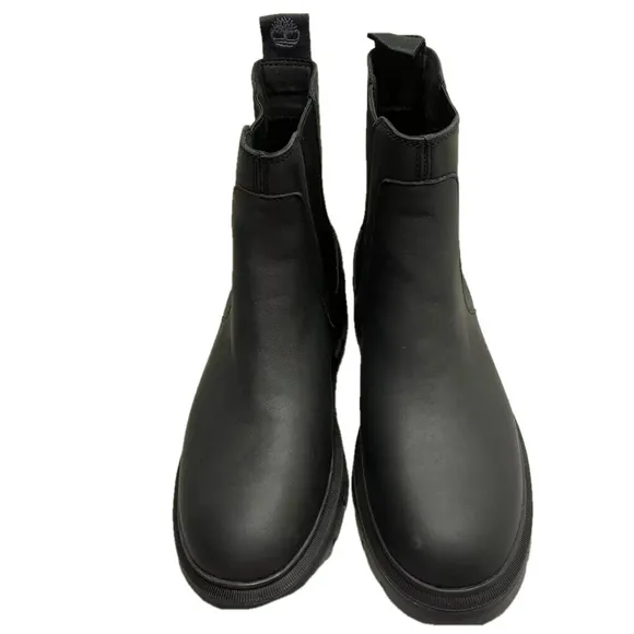 NEW TIMBERLAND Womens Carnaby Cool Chelsea Boots Size 10 Pull-On Round Toe Light