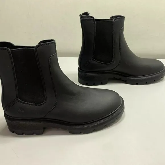 NEW TIMBERLAND Womens Carnaby Cool Chelsea Boots Size 10 Pull-On Round Toe Light