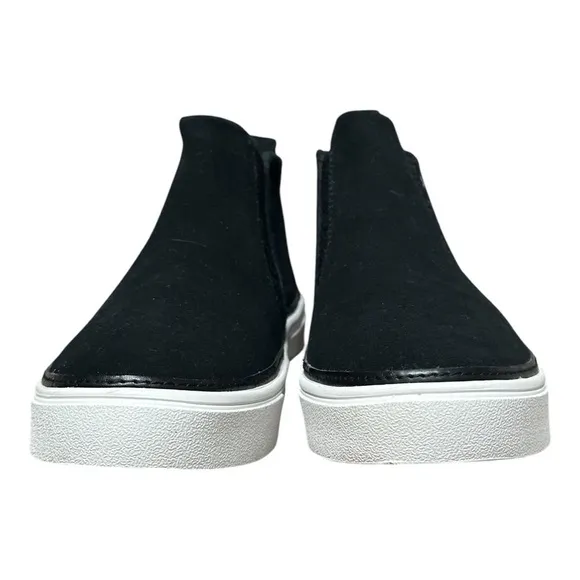 NEW TOMS Bryce High Top Black Suede Slip-On Sneaker Women’s Size 6.5