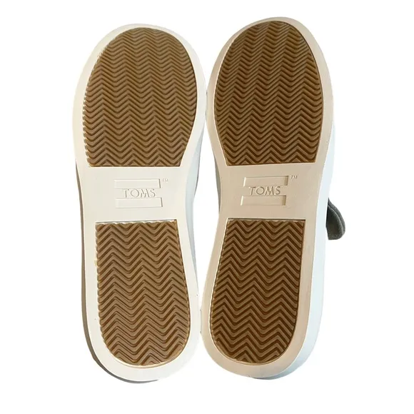 New, TOMS Suede High Top Slip On Sneakers, Sz 9