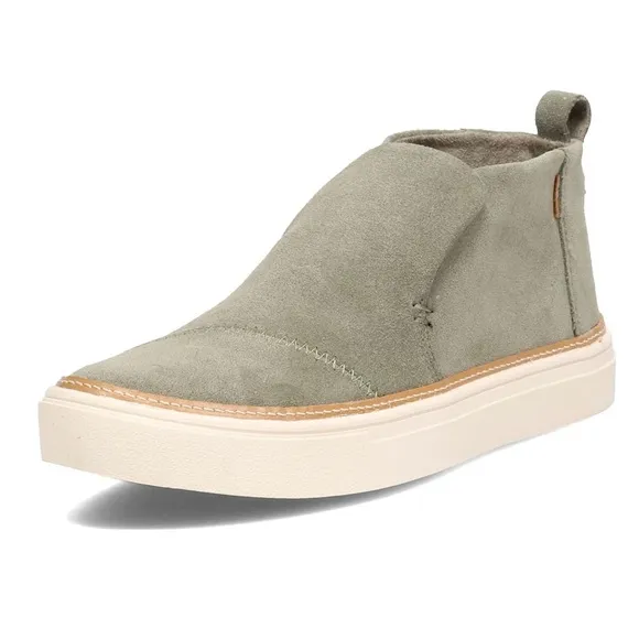 New, TOMS Suede High Top Slip On Sneakers, Sz 9