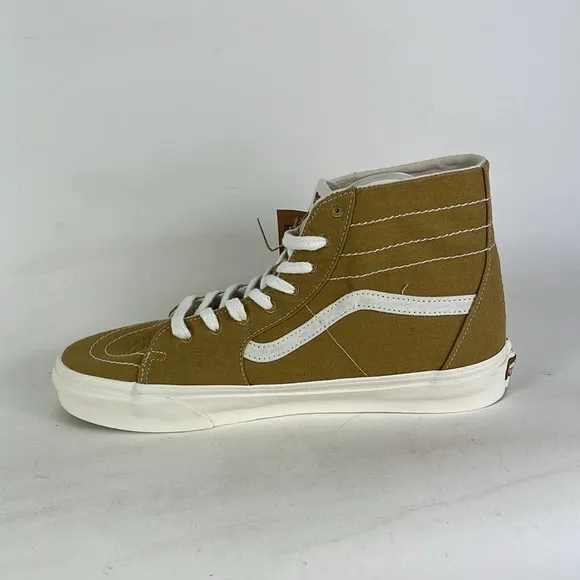 New Vans eco therapy tan white Khaki sk8 hi top athletic sneakers men’s size 12