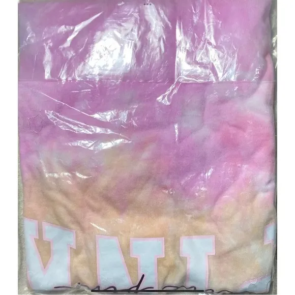New Victoria’s Secret pink Slit back tank &amp; campus shorts Freya tie dye
