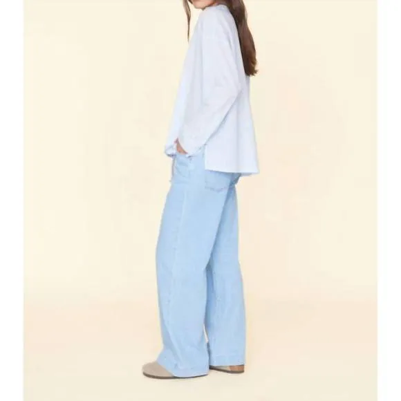 NEW XIRENA lucca pant denim in light blue