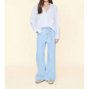 NEW XIRENA lucca pant denim in light blue