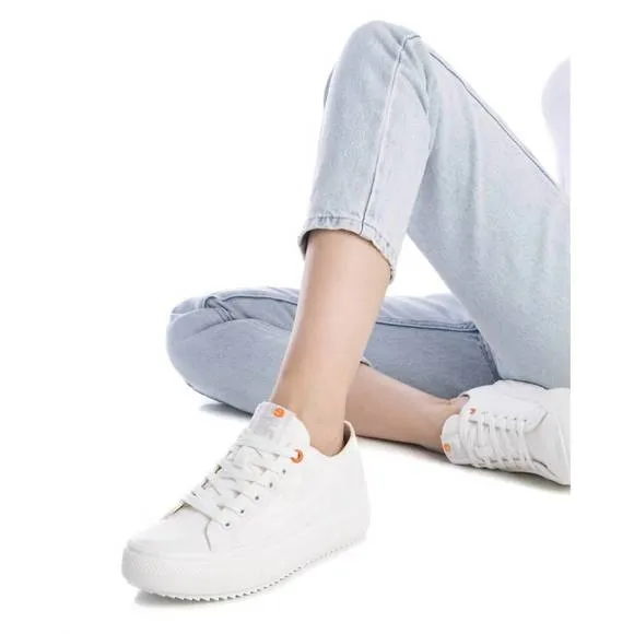 NEW XTI women's casual sneakers in white