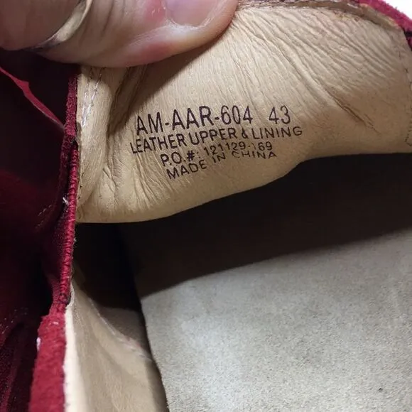 NIB Alegria Aaron Dark Res Suede Slip On Shoes - Size 43 EU 9.5 US (W US 13)