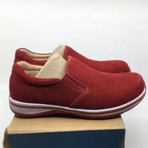 NIB Alegria Aaron Dark Res Suede Slip On Shoes - Size 43 EU 9.5 US (W US 13)