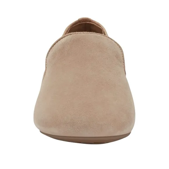 NIB Birdies The Original Starling Suede Slipper Flats in Latte - Size 8.5