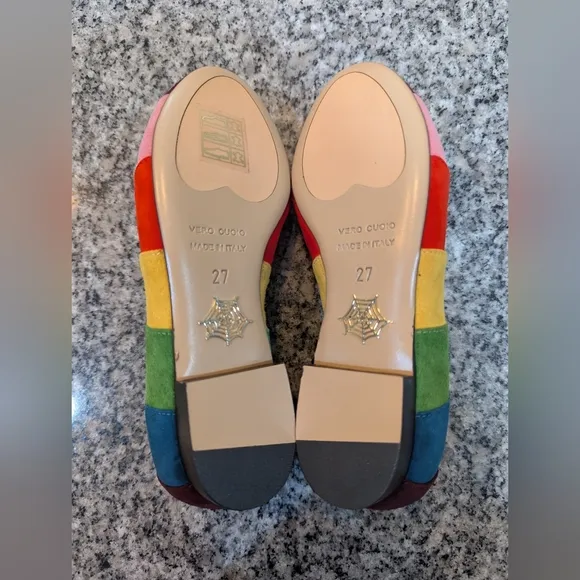 NIB Charlotte Olympia Incy Priscilla Flats (EU 27)