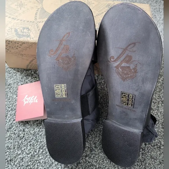 NIB! FP Black Sandals - 39/9