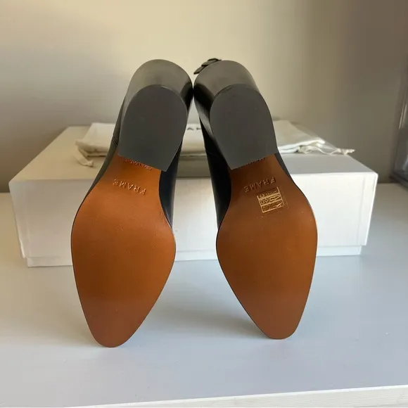 NIB FRAME Le Manhattan Chelsea boots in black size 38