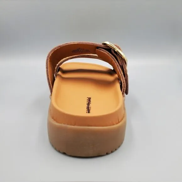 NIB Free People Revelry Studded Platform &quot;Vachetta&quot; Sandal Sizes 6, 7, 7.5