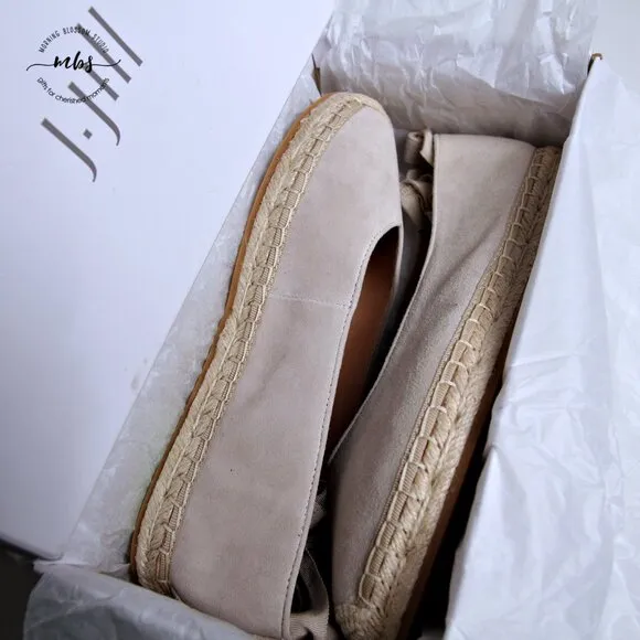 NIB J Jill Suede Ballet Flats