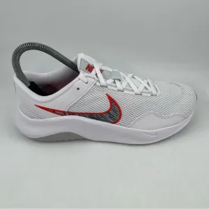 NIB! Nike Women’s Legend Essential 3 NN White Mesh Low Top Workout Shoe-Size 8.5