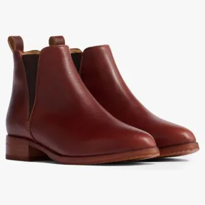 NIB Nisolo Eva Everyday Chelsea Boot in Brandy Women’s size 8