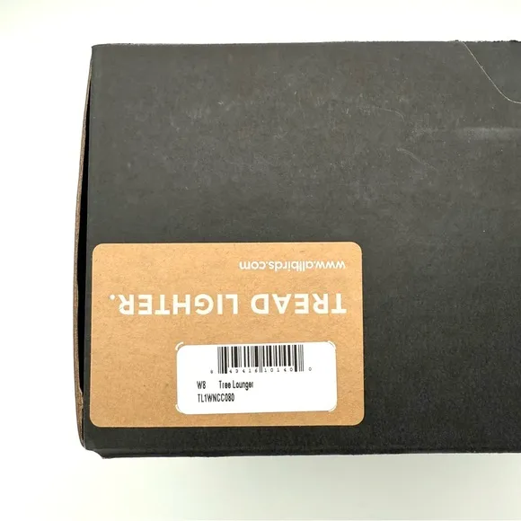 NIB NWT New Allbirds Women's Tree Loungers Size 8 Shoes Slides Slip On Loafer