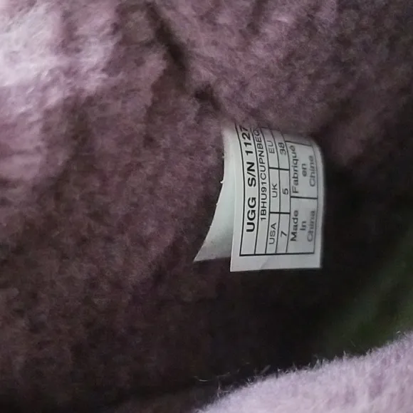 NIB Purple UGGS