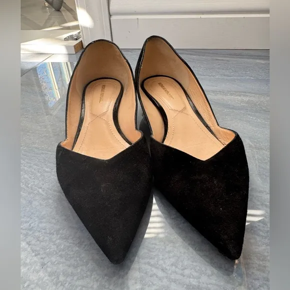 Nicholas Kirkwood suede flats‎