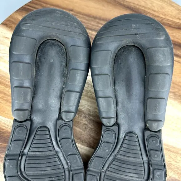 Nike Air Max 270 Triple Black Women's Size 7.5 Sneakers Shoes AH6789-006