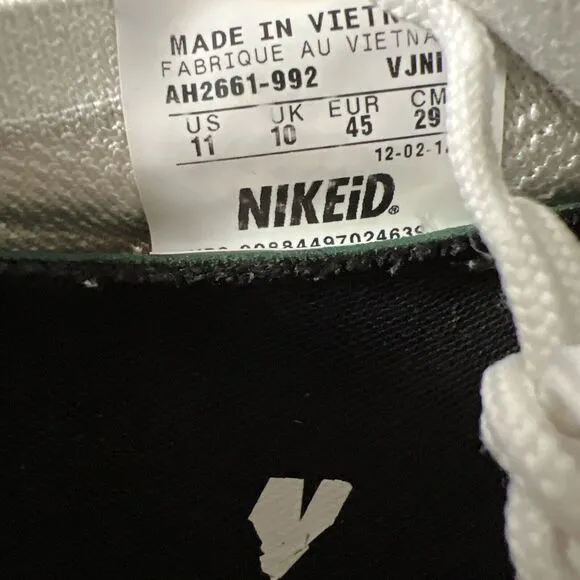 NIKE AIR NIKEiD Men’s Size 11 VJNI Knitted White Shoes Sneakers AH2661-992