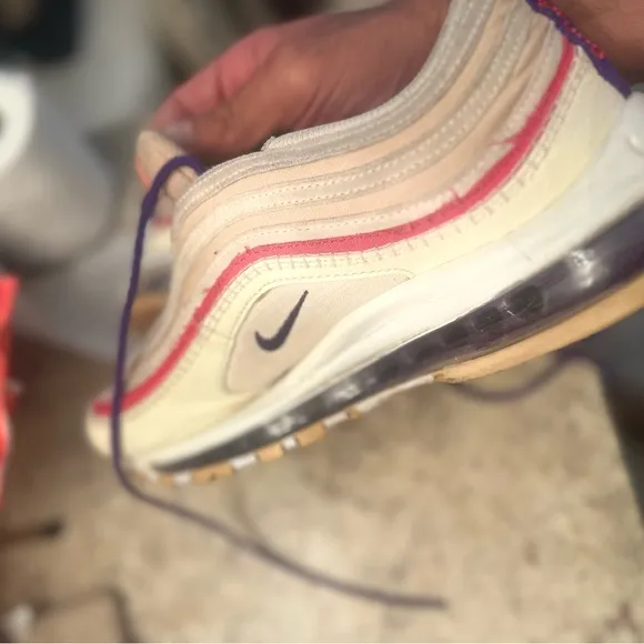 Nike airmax 97 “ Air Sprung Trainers Men’s 9.5 limited edition purple with pink