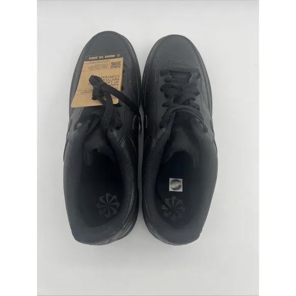Nike Court Vision Low Next Nature Triple Black Men's Shoe Size 12 DH2987-002