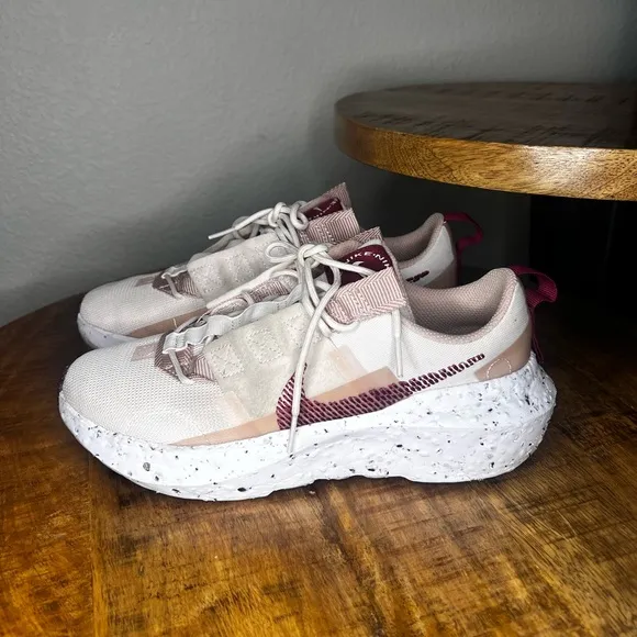 Nike CRATER IMPACT 'LIGHT SOFT PINK' Sneakers with Chunky Sole Size 8