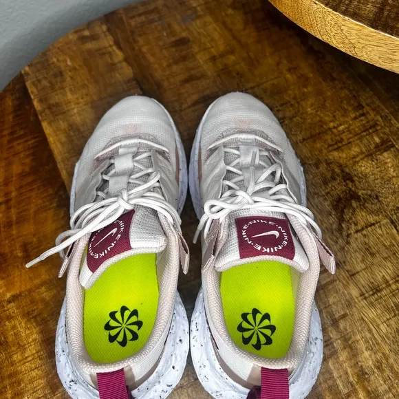 Nike CRATER IMPACT 'LIGHT SOFT PINK' Sneakers with Chunky Sole Size 8