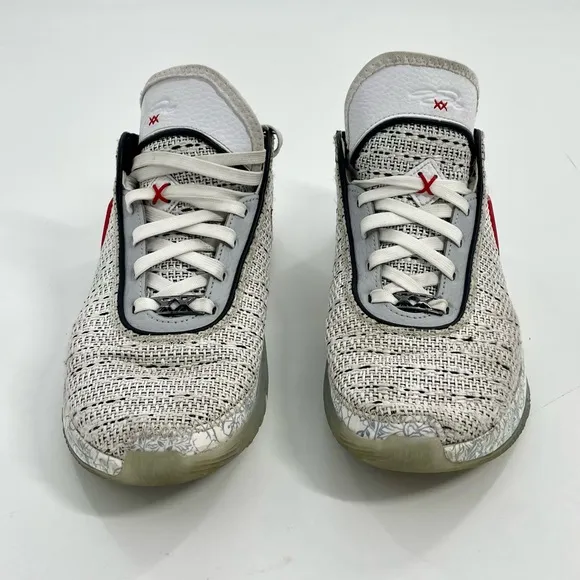 NIKE LEBRON 20 THE DEBUT Woven Knit Sneakers Unisex Youth 6.5 Athletic Shoes