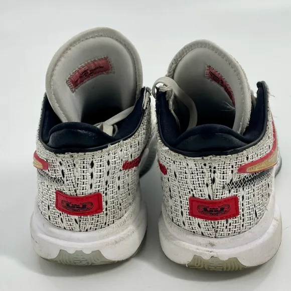 NIKE LEBRON 20 THE DEBUT Woven Knit Sneakers Unisex Youth 6.5 Athletic Shoes