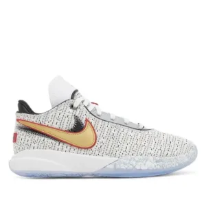 NIKE LEBRON 20 THE DEBUT Woven Knit Sneakers Unisex Youth 6.5 Athletic Shoes