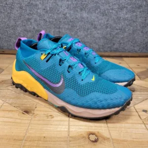 Nike Mens Wildhorse 7 CZ1856-300 Blue Hiking Shoes Sneakers Size 11