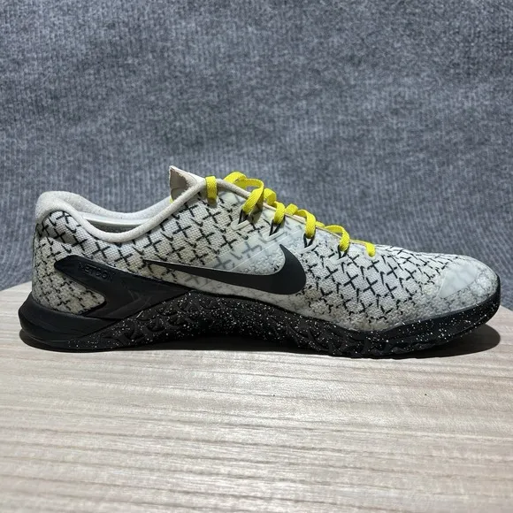 Nike Metcon 4 Men's Size 15 CrossFit Lifting White Trainer Sneakers A02806-107