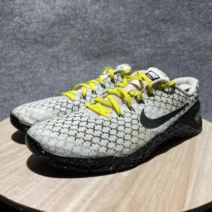 Nike Metcon 4 Men's Size 15 CrossFit Lifting White Trainer Sneakers A02806-107