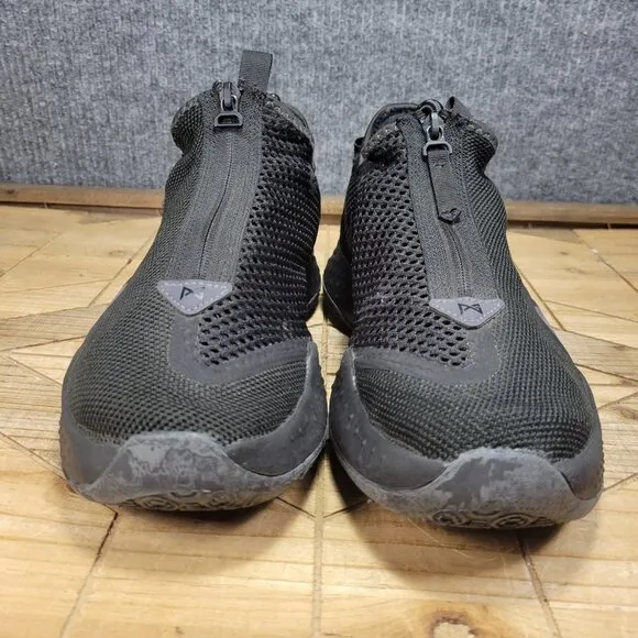 Nike PG 4 Men's Size 9 Basketball Shoes Black Gray Mid Top Trainer Sneakers