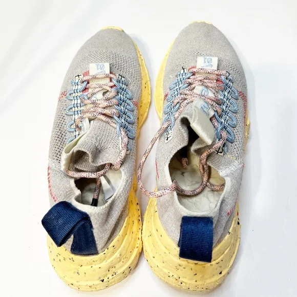 Nike Space Hippie 01 Vast Grey Melon Tint Mesh Running Shoes Sneakers‌‌ Size 6.5