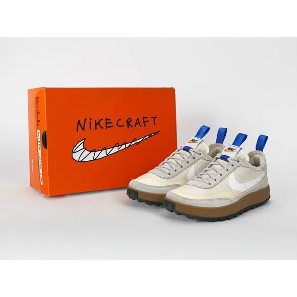 Nike Tom Sachs X Craft General Purpose Shoe Studio - 10.5 - White-Light Bone