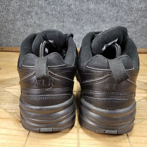 Nike Air Monarch IV Sneakers Triple Black 416355-001 Mens Size 11 4E