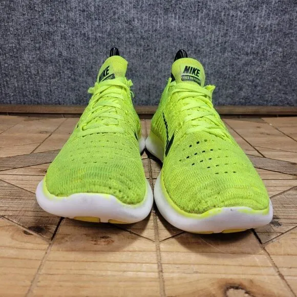 Nike Free RN Flyknit Womens 7 Volt Running Shoes Sneakers Olympic Medal Stand