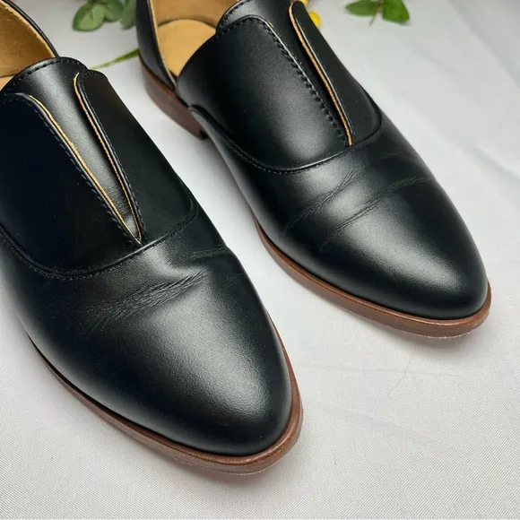 Nisolo Emma d'Orsay Black Loafers Size 6