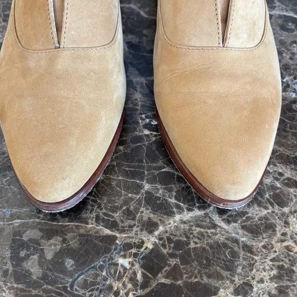 Nisolo Emma D'Orsay Oxford Flats Nude Tan 8