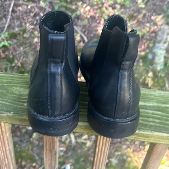 Nisolo men’s black Chelsea boots size 12