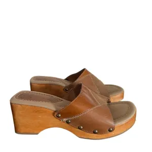 No Boundaries Women's Brown Sandals