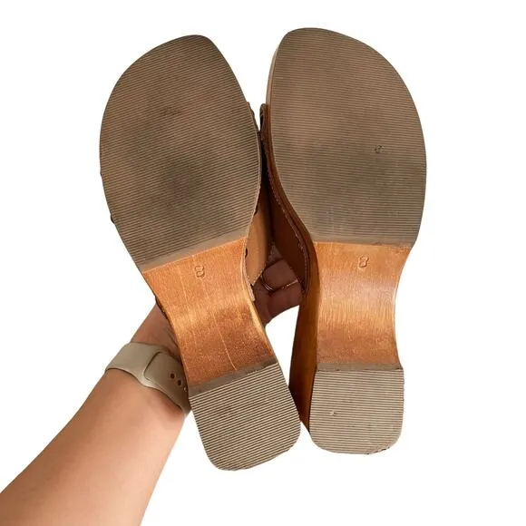 No Boundaries Women's Brown Sandals