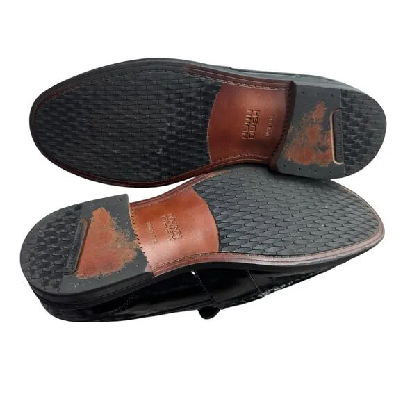 Nunn Bush 85538-009 LINCOLN Moc Toe Black Multi Penny Loafers Size 10M NWOB